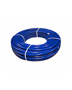 Bonfix Alu-pers systeembuis+Iso 6mm+blauw 16 x 2,0 rol 50 m