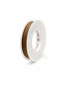 Coroplast tape 10x15mm bruin 10mtr.