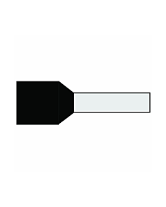 Adereindhuls 1,50 472/8 zwart  zk100