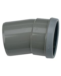 Pvc m-bocht 30° SN8 GR 110mm m/s