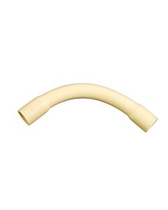 Bocht pvc 3/4(19mm) creme